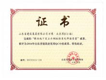 万博北京湾QC小组获山东省优秀QC成果